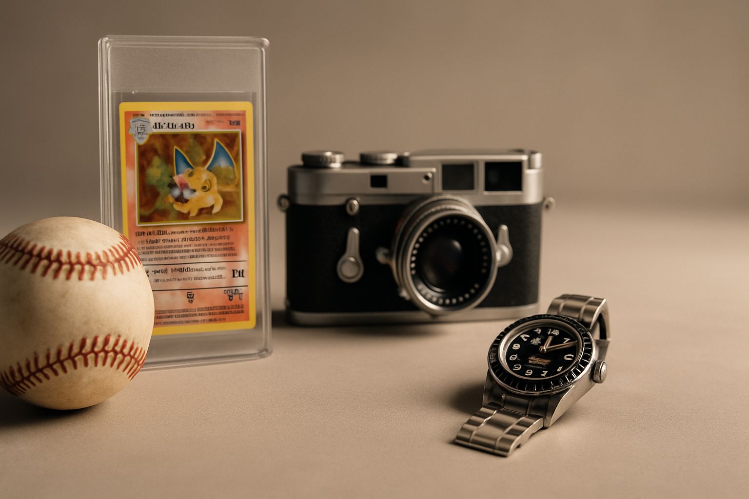 Collectable auction hero banner