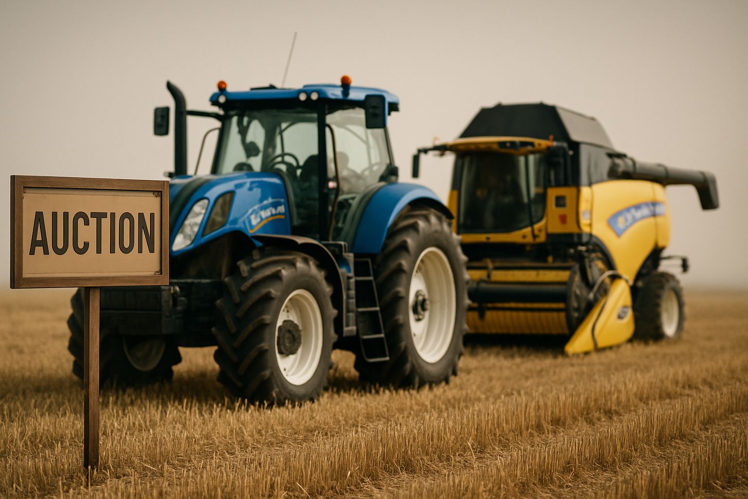 New holland auction hero banner